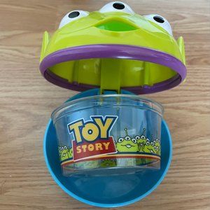 Tokyo Disney Green Alien Souvenir Container